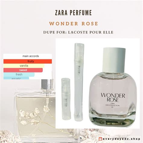 zara wonder rose perfume dupe|dupe for zara memorable aura.